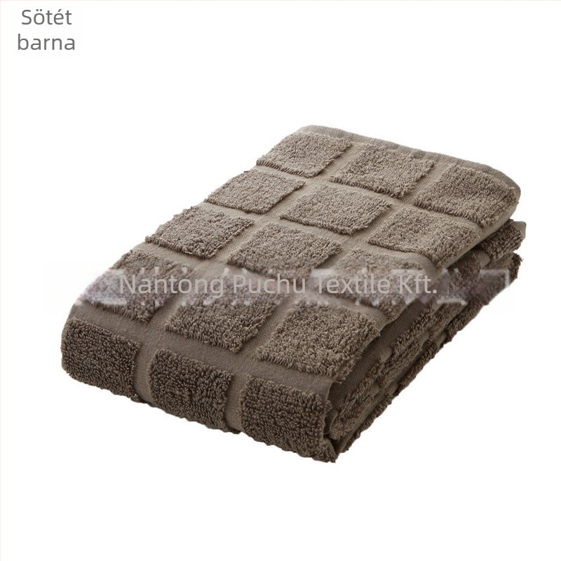 AM05 Pamut fürdő- és arc­törölköző, 32s fonal, sima szövés, 100–120 g/m²