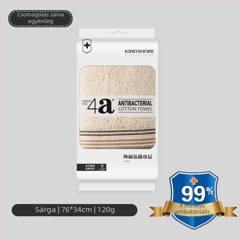 100% pamut arc törölköző - 32s szálak, sík szövés, súly 120-140 g