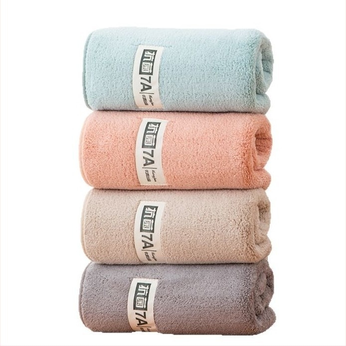 Arc törölköző – Antibakteriális korall fleece, 150D szál, 80–100 g tömeg, hemming + plain weave, logó testreszabás