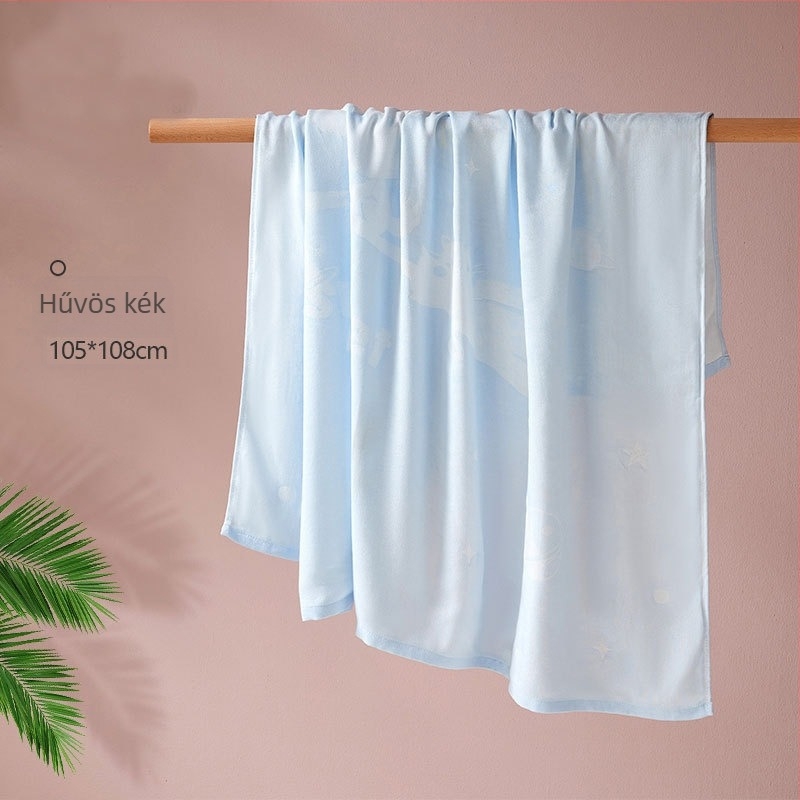 Baba bambusz rostból készült takaró — nyár, könnyű 300 g alatt, Rajzfilm minta, Rajzfilm stílus