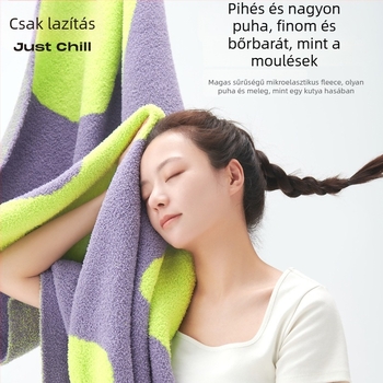 Lying Island takaró – 100% poliészter, Geometrikus minta, Tavasz és ősz, 0,5–1,05 kg, Idilli stílus