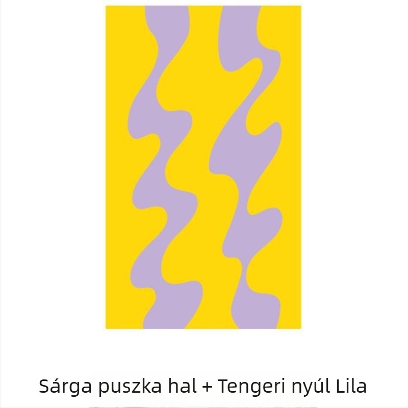 Lying Island takaró – 100% poliészter, Geometrikus minta, Tavasz és ősz, 0,5–1,05 kg, Idilli stílus