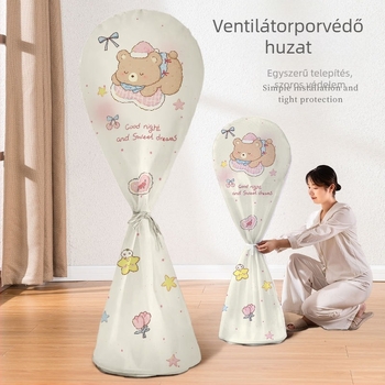 Ventilátor porvédő huzat - poliészter, Qiao Man, Cartoon stílus, univerzális védőhuzat