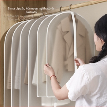 EVA anyagú ruhaszöszvédő táska – porvédelem, alkalmas kabátokra és öltönyökre, hálószobai tárolás, 2025-ös bevezetés