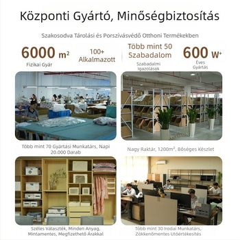 Padlón álló átlátszó ruhavédő huzat, PEVA anyagból, por- és nedvességálló, mosható és összecsukható