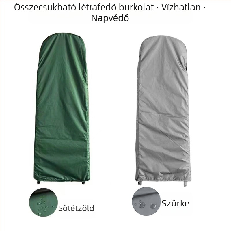 Összecsukható létra védőhuzat — esőálló, porálló és napvédő; 210D poliészter anyag, 100% poliészter