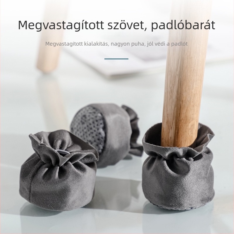 Szövetből készült asztal- és szék lábvédők, kopásálló, vastagított, csúszásmentes és csendes