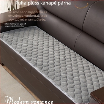 Kanapé párna – vast plüss, csúszásmentes, univerzális illeszkedés, négy évszakos, minimalist stílus