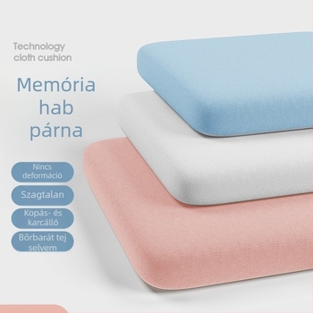 Memóriahabos ülőpárna irodai székre, kényelmes hosszú üléshez, osztálytermi használatra, nyári hűtés