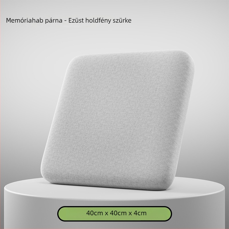 Memóriahabos ülőpárna irodai székre, kényelmes hosszú üléshez, osztálytermi használatra, nyári hűtés