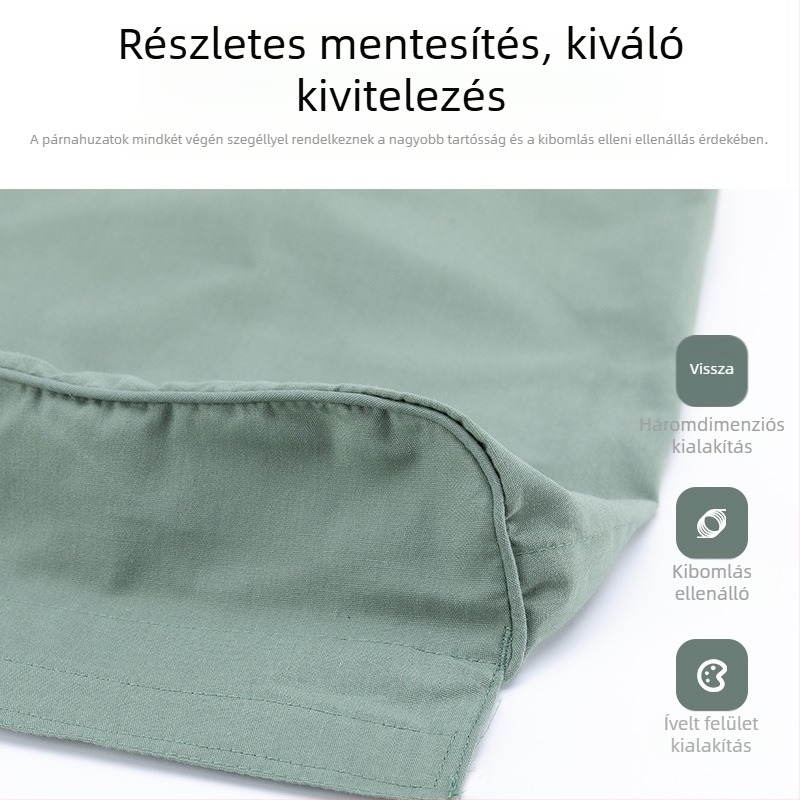 Katonai zöld és olívazöld párnahuzat, standard méret, egyszemélyes, színek: sötétkék, lángkék.