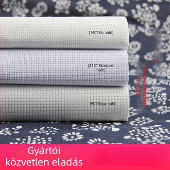 Keresztöltéshez készlet, műanyag lemez, 9ct anyag