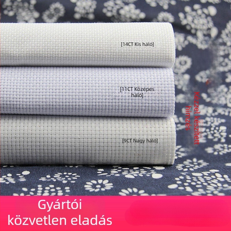 Keresztöltéshez készlet, műanyag lemez, 9ct anyag