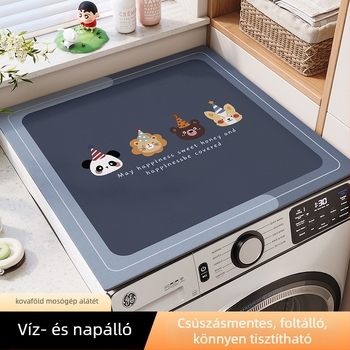 Diatomitos agyagból készült párna mosógép dobjához, vízálló, csúszásmentes, porvédett, univerzális Haier Little Swan-hoz