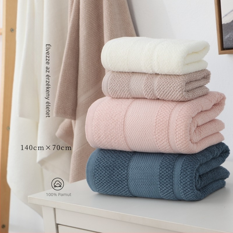 Fürdő- és strandkendő 100% pamutból, gyorsan szívó, jacquard szövés, 32 szál, 300–400 g/m², testreszabható