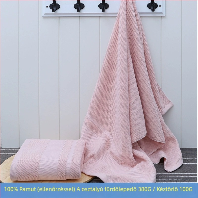 Fürdő- és strandkendő 100% pamutból, gyorsan szívó, jacquard szövés, 32 szál, 300–400 g/m², testreszabható