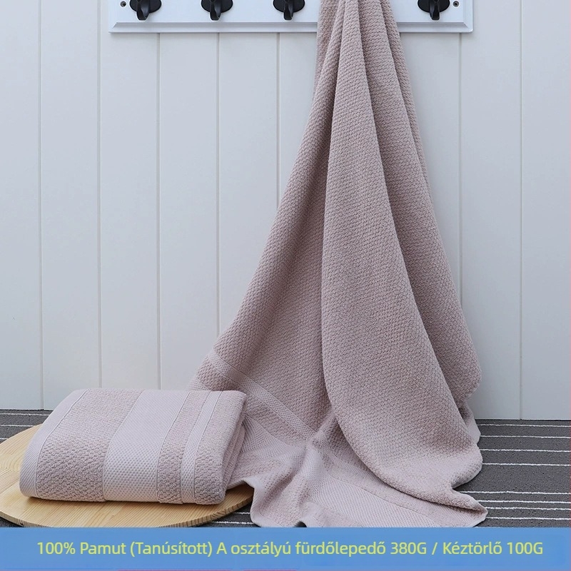 Fürdő- és strandkendő 100% pamutból, gyorsan szívó, jacquard szövés, 32 szál, 300–400 g/m², testreszabható
