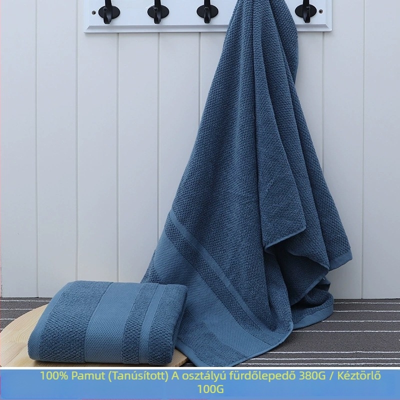 Fürdő- és strandkendő 100% pamutból, gyorsan szívó, jacquard szövés, 32 szál, 300–400 g/m², testreszabható