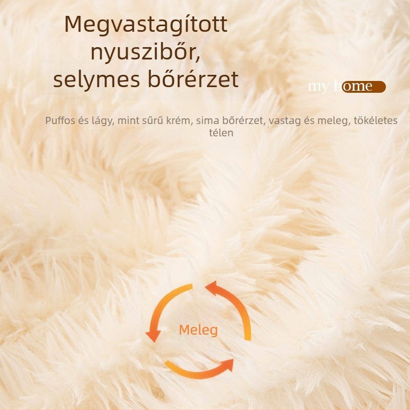 Háromüléses kanapé plüss takaró, nordic stílusú, porvédő Moisturizer