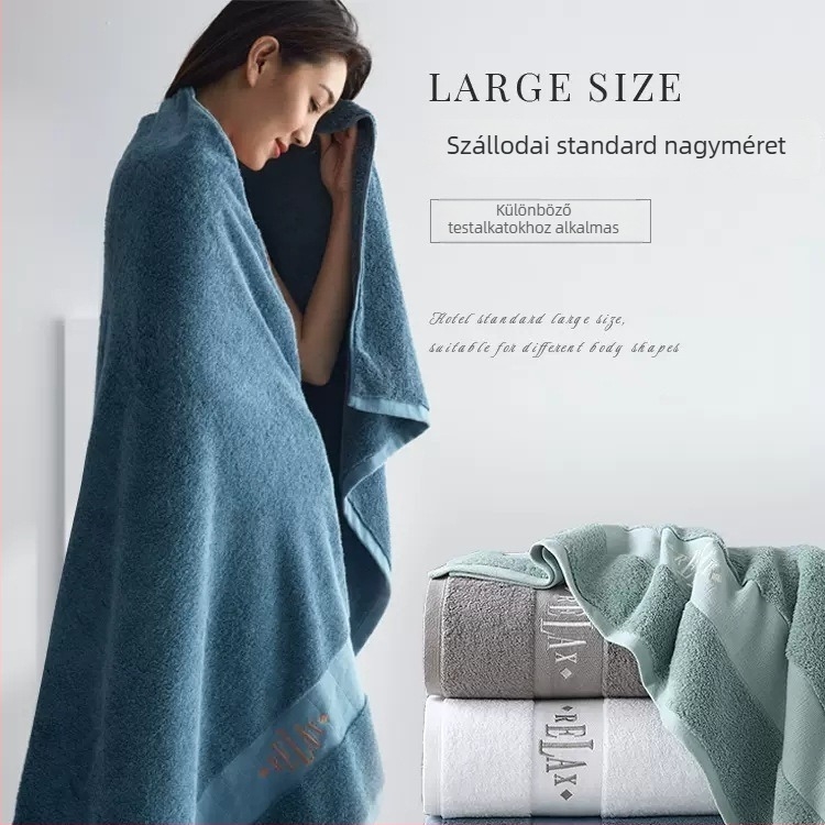 Carnation Prémium fürdőlepedő hosszú szálú pamutból, 500 g+, nedvszívó és gyorsan száradó, uniszex felnőtteknek