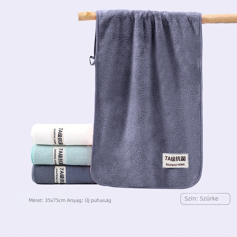 Koral fleece fürdőlepedő otthonra — vastag és nedvszívó; súly 200–300 g, 150d szál, jacquard felület hímzéssel és hajlítással