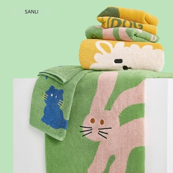Sanli törölköző, jacquard, 100% pamut, 32s, 300–400 g