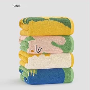 Sanli törölköző, jacquard, 100% pamut, 32s, 300–400 g