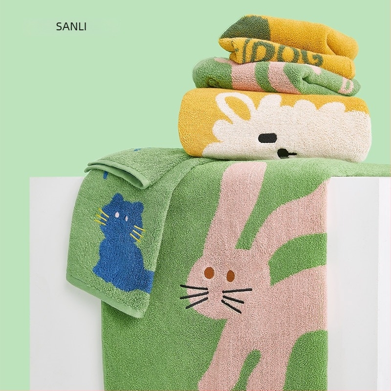 Sanli törölköző, jacquard, 100% pamut, 32s, 300–400 g