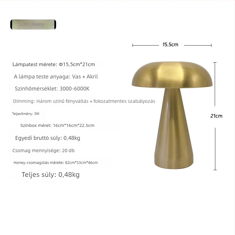 Asztali lámpa fém talppal, B739G modell, európai ihletésű luxus stílus (amerikai, észak-európai minimalist), feszültség ≤36V, alkalmas nappalira, hálószobára, dolgozószobára és étkezőre