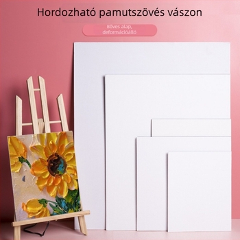 Gyermekeknek készült papíralapú olajfestő tábla keret nélküli, akrilfestéshez, IP engedély: Nincs