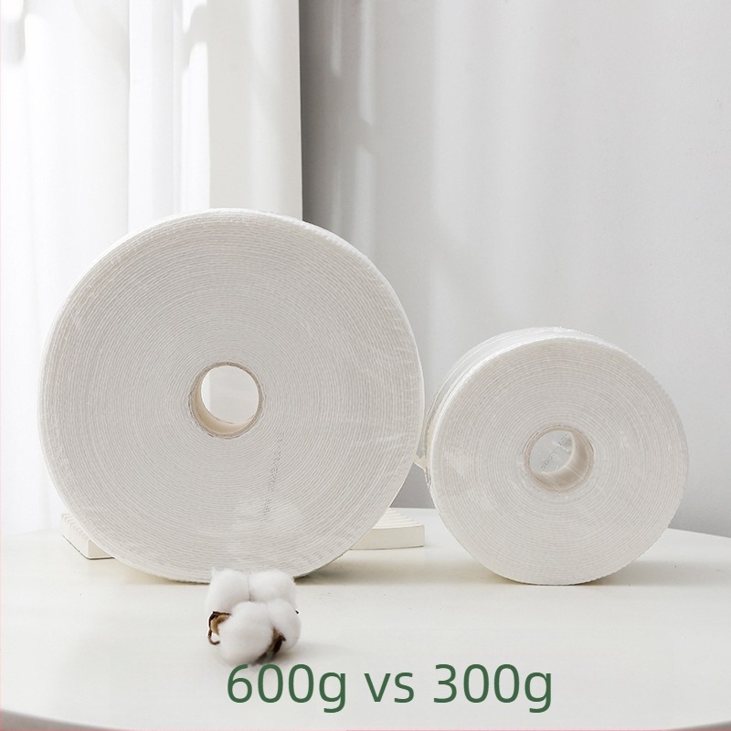 Egyszer használatos arctisztító kendő, 100% pamut, 600 g, gyöngyház minta, vastagított, anyának és babának, nyomtatott gyártási folyamat