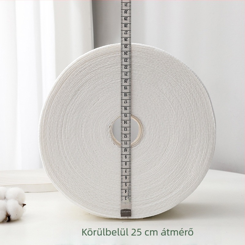 Egyszer használatos arctisztító kendő, 100% pamut, 600 g, gyöngyház minta, vastagított, anyának és babának, nyomtatott gyártási folyamat