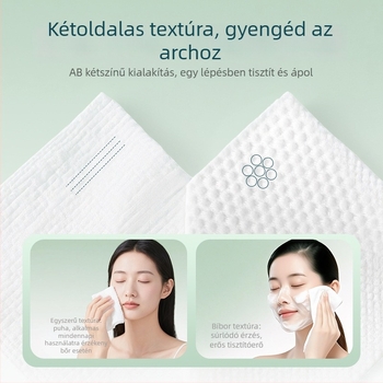 Little Spirit Egyszer használatos függő törölköző nedves és száraz használatra, 600 g, növényi rostok, sima szövés, 2024-ben bevezetve