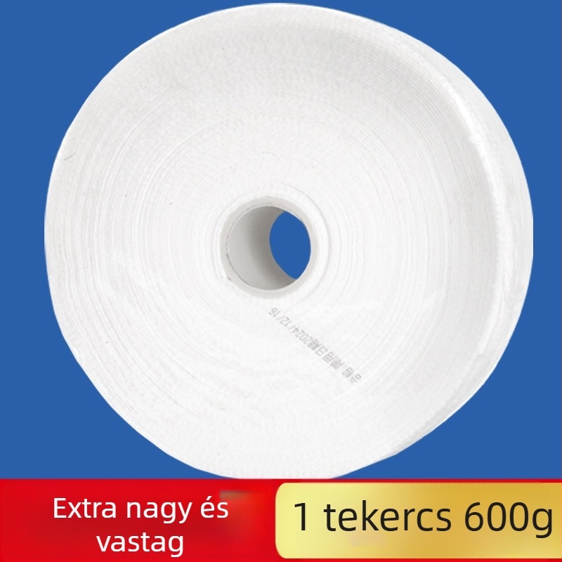 Rosman egyszer használatos arc törölközők, vastagított, kettős használat száraz és nedves tisztításhoz, pamut