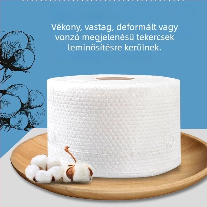 Rosman egyszer használatos arc törölközők, vastagított, kettős használat száraz és nedves tisztításhoz, pamut