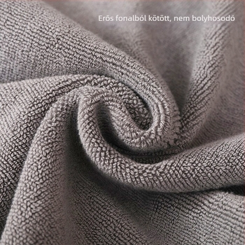 Pamut kozmetikai szalon törölköző hímzett logóval, 150 g, 32s ply fonal, testreszabható