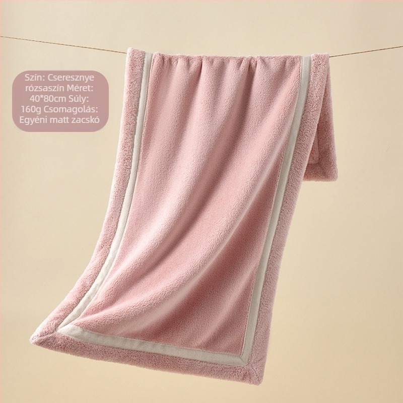 Arc törölköző coral fleece-ből, antibakteriális, nedvszívó, 150D, 140–170 g, Youxin