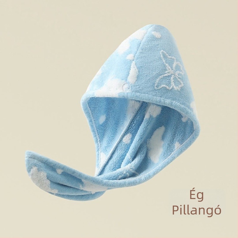 Hajszárító sapka korallfleece-el, 150D, Jacquard szövés, 80–99 g