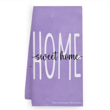 Mikroszálas sporttörölköző, waffel szövésű, pineapple plaid mintázattal, 350 g, 10 darabos készlet, logónyomtatás elérhető, gyors felszívódás 11–15 s