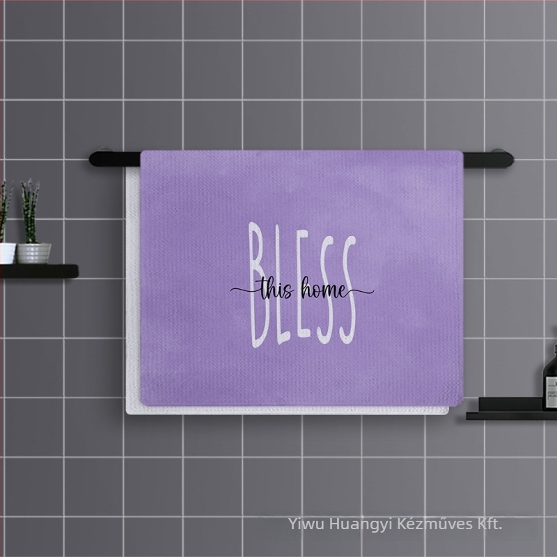 Mikroszálas sporttörölköző, waffel szövésű, pineapple plaid mintázattal, 350 g, 10 darabos készlet, logónyomtatás elérhető, gyors felszívódás 11–15 s