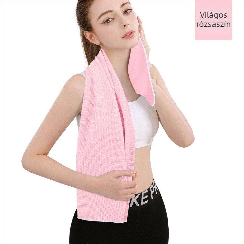 Yishuang hűtő törölköző – egyszerű szövés, AB-szálak, 70 g, vízfelvétel 0-5 s.