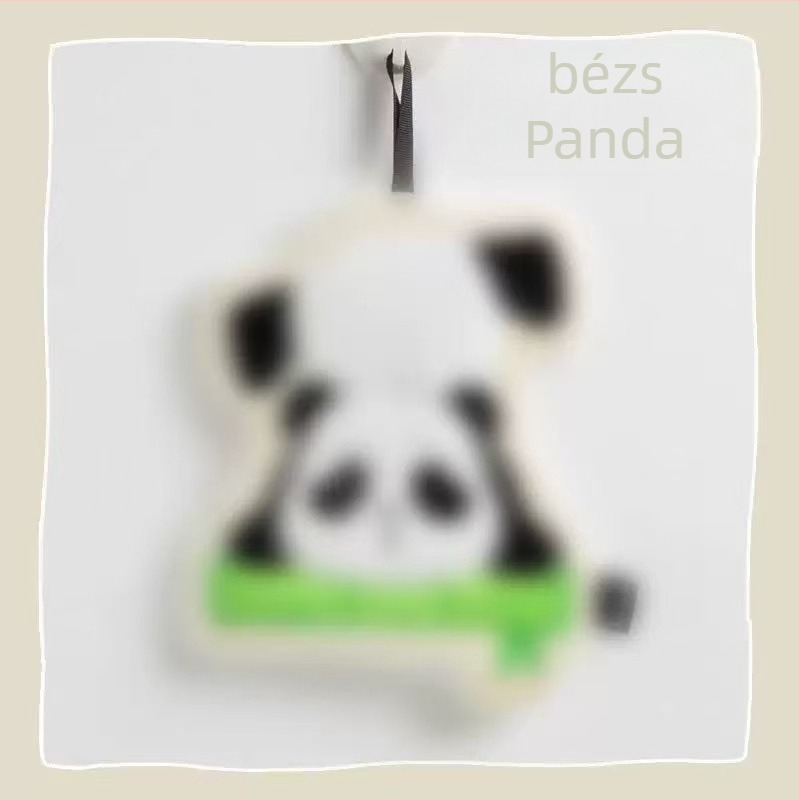 Panda kéztörlő gyerekeknek a fürdőszobába, korall fleece, 120D, 30–50 g, hímzett, felvarrt, egyszínű szövés
