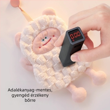 Kéztörlő akasztóval, aranyos rajzfilm motívummal, magas nedvszívás, gyors száradás, nem okoz kellemetlen szagot, gyerekeknek a konyhába és a fürdőszobába