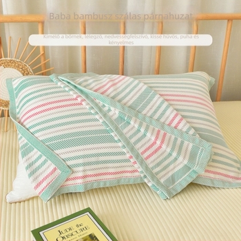 Újszülött bambusz rostból készült párnatörölköző – logó nélküli, testreszabás nélküli, egyedi egységekben elérhető