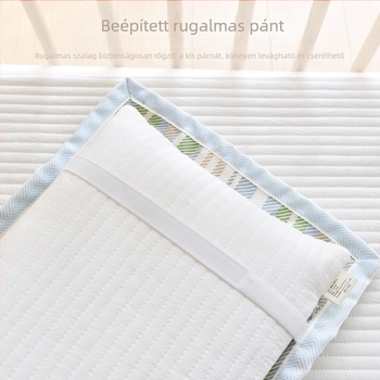 Újszülött bambusz rostból készült párnatörölköző – logó nélküli, testreszabás nélküli, egyedi egységekben elérhető