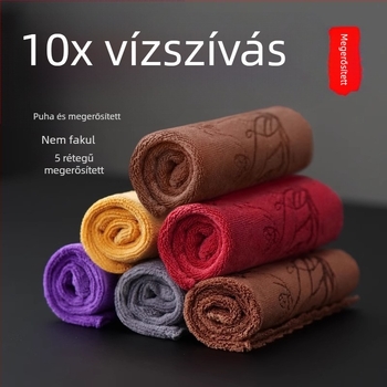 Zen ihletésű tea törlő kendő – vastagított és nedvszívó, mikroszálas anyagból (Anyag: Mikroszálas; Tömeg: 25 g; Nedvszívás: Normál)