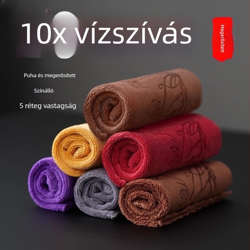 Zen ihletésű tea törlő kendő – vastagított és nedvszívó, mikroszálas anyagból (Anyag: Mikroszálas; Tömeg: 25 g; Nedvszívás: Normál)