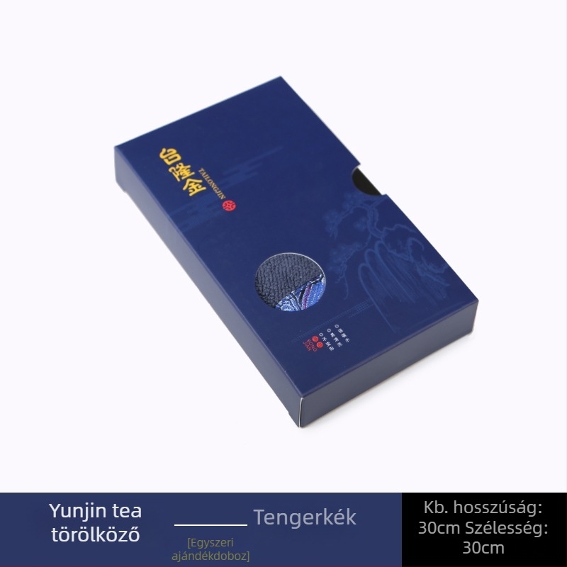 Teasztalhoz való alátét nedvszívó törölközővel, faanyagból, kínai stílus, Jibaijia márka, első osztályú termék