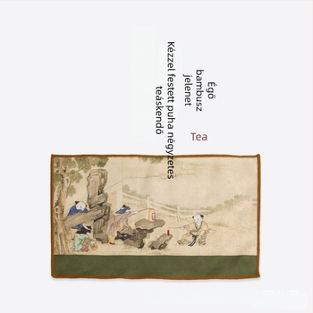 Tailong Gold mikroszálas teás kendő logónyomtatással, testreszabható