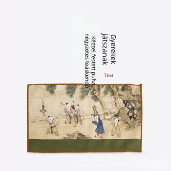 Tailong Gold mikroszálas teás kendő logónyomtatással, testreszabható